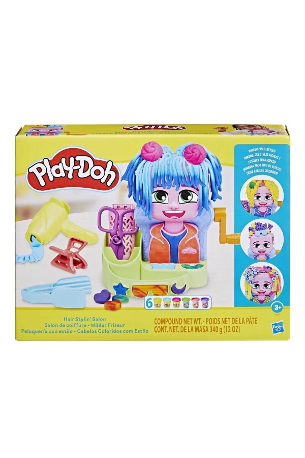 F8807 Play-doh Renkli Kuaför Salonu+3 Yaş