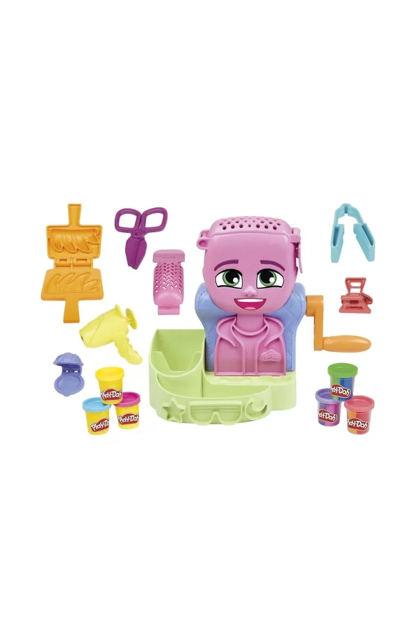 F8807 Play-doh Renkli Kuaför Salonu+3 Yaş