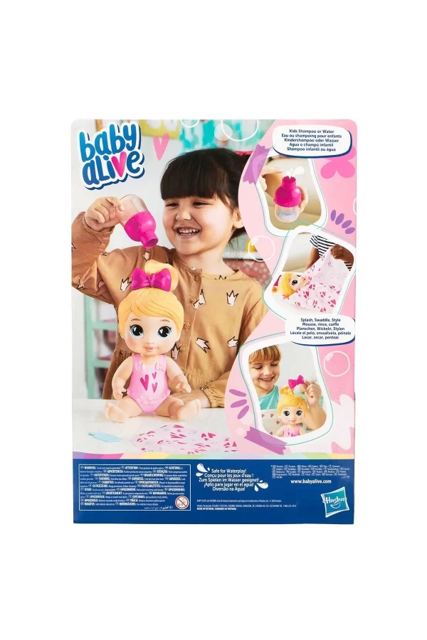 F9119 Baby Alive Şampuan Sevgisi Sarışın Bebek +3 Yaş