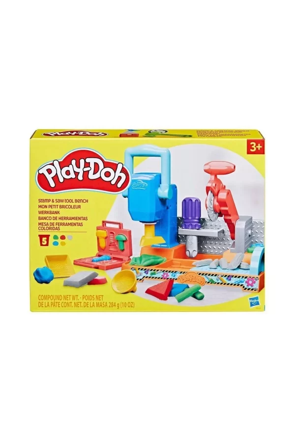 F9141 Play-doh Renkli El Aletleri Tezgahı Oyun Seti +3 Yaş