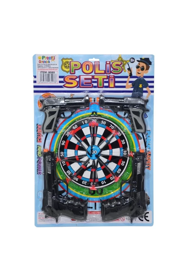 Fab 8080 Kartelalı 4 Tabancalı Polis Seti