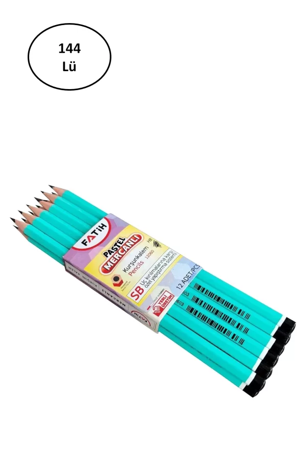 Fatih Kurşun Kalem Pastel Mercanlı 144lü
