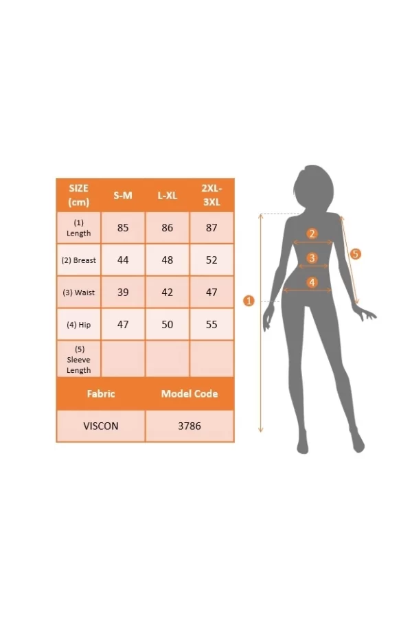 Fermuar Detay çıpa Baskılı Zincir Askılı Viskon Elbise