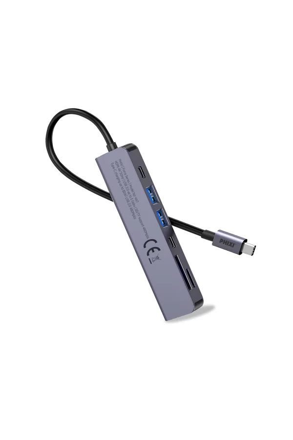 Force 7 İn 1 Usb C To Hdmı Vga Ethernet Hub Çoklayıcı Hub