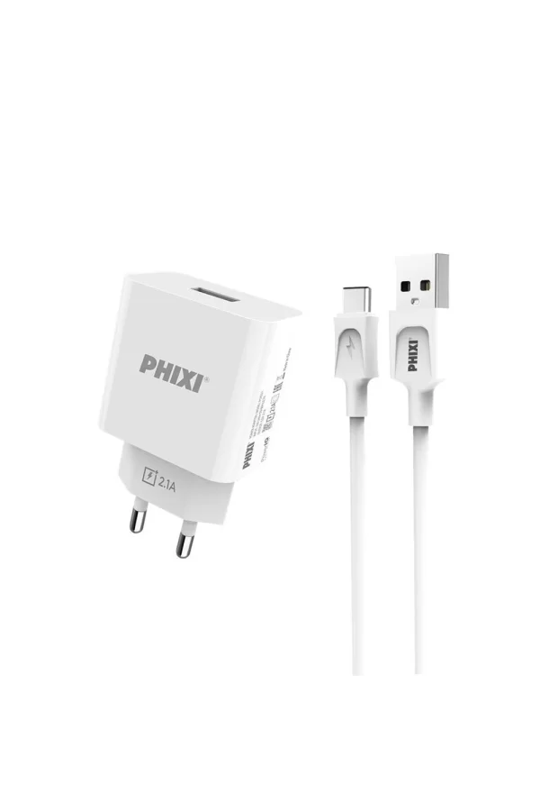Force Qch251t Type-c Usb Power IQ 10w / 2.1a Kablolu Şarj Cihazı