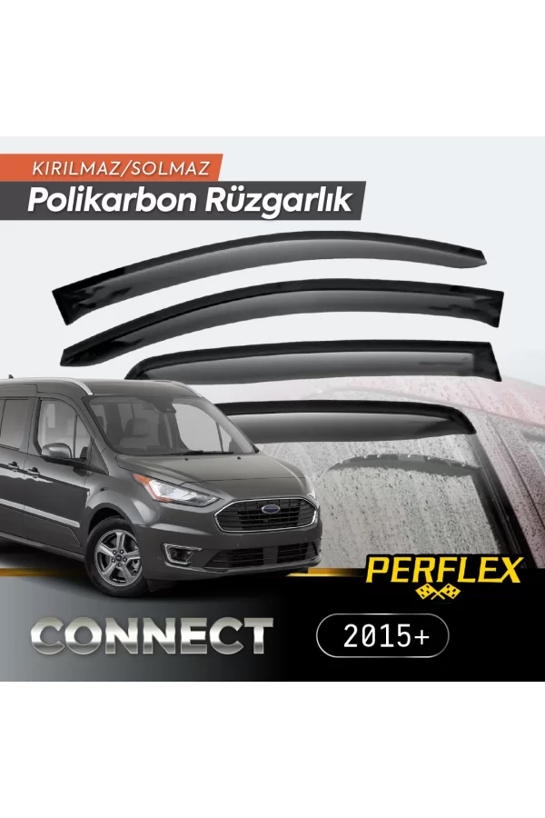 Ford Connect 2015+ Cam Rüzgarlığı V2 Düz