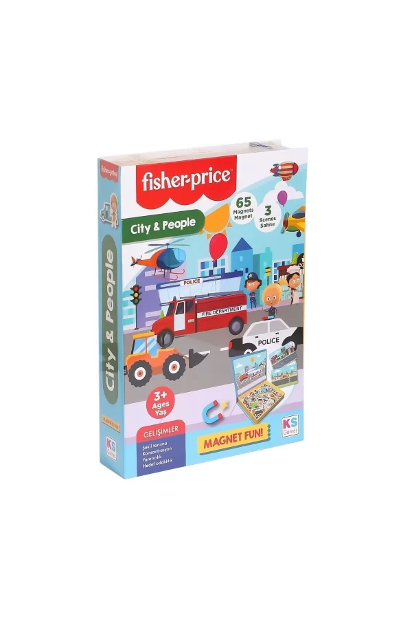 Fp 13409 Fisher Price Baby Puzzle City People -ks Puzzle