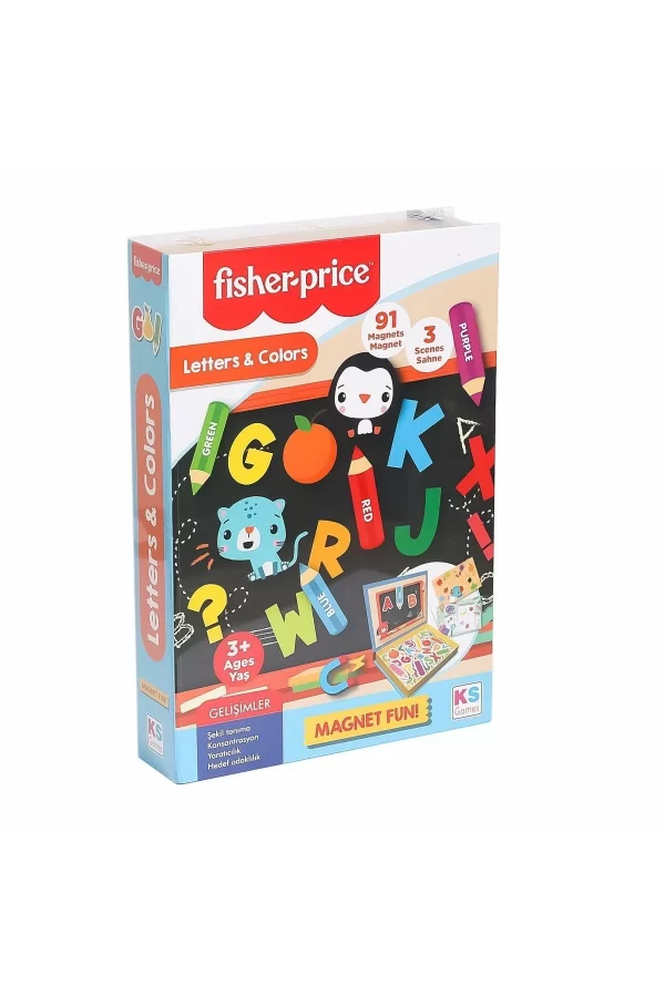 Fp 13410 Fisher Price Baby Puzzle Letters Colors -ks Puzzle
