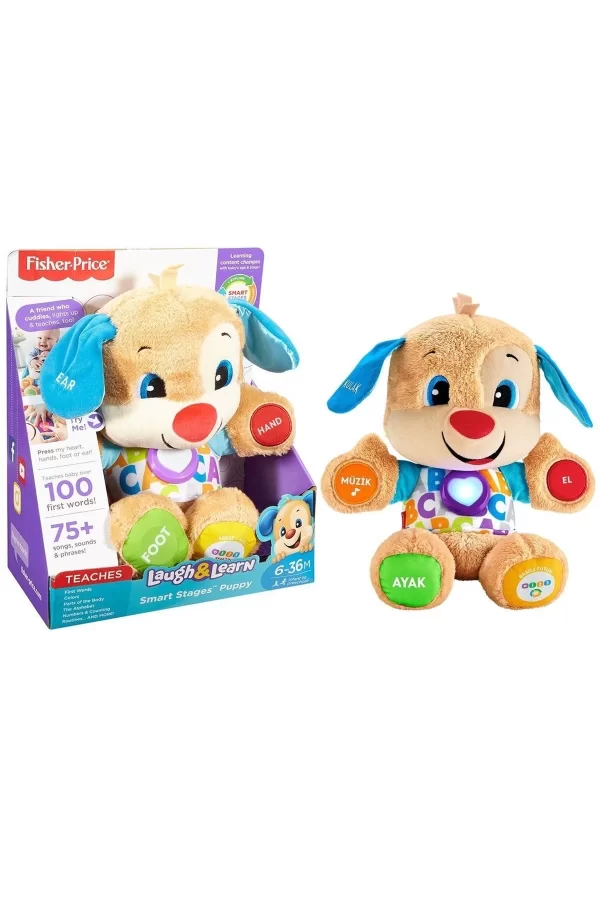 Fpn79 Fisher-price® Yaşa Göre Gelişim Eğitici Köpekçik / Türkçe / Eğlen Ve Öğren
