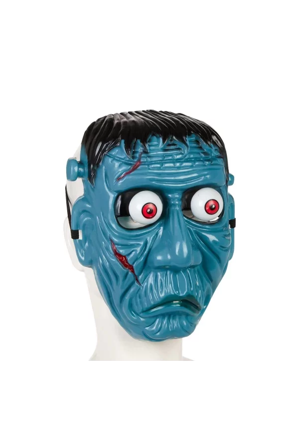 Frankenstein Temalı Sallanan Oynar Gözlü Maske