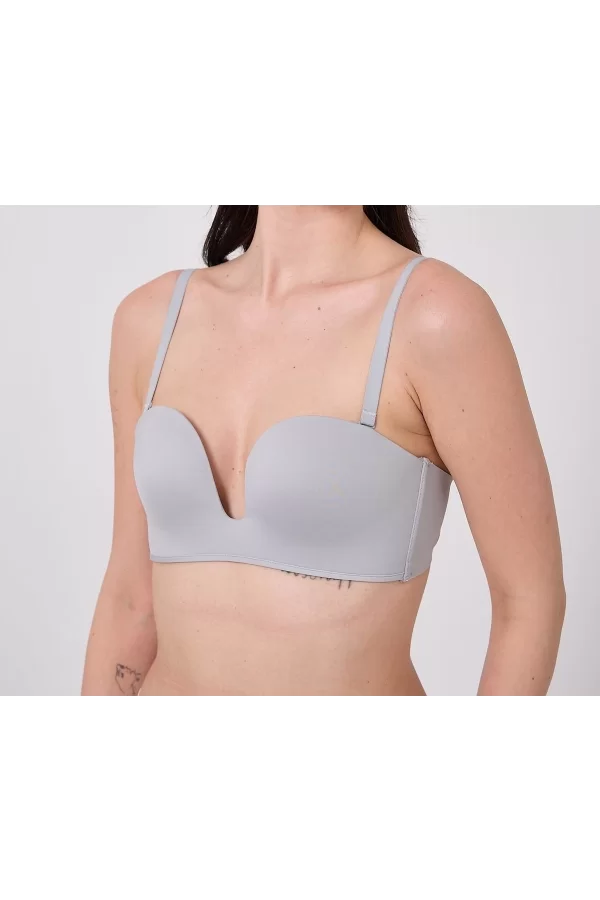 Freshness MSF05 Destekli V Dekolte Lazer Kesim Sütyen