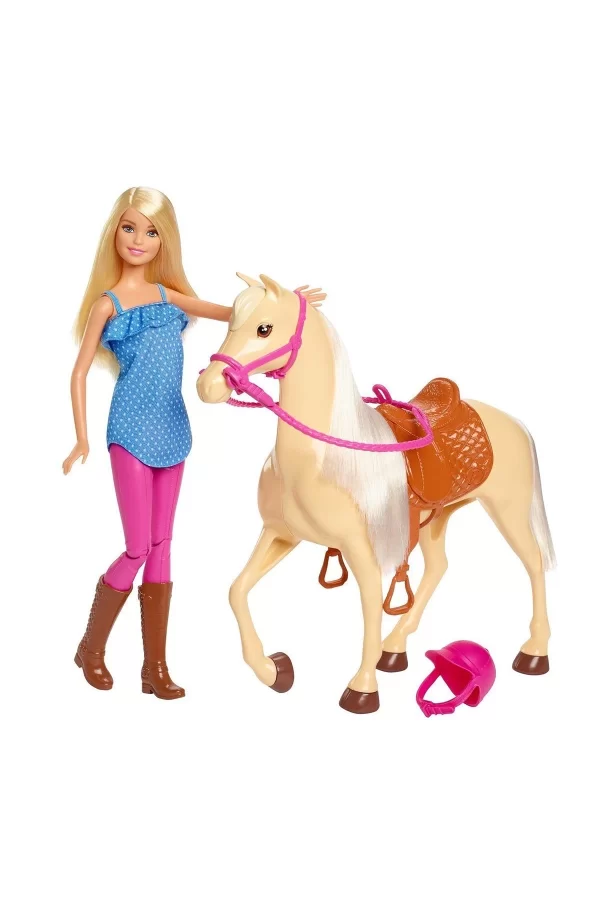 Fxh13 Barbie Ve Güzel Atı Oyun Seti