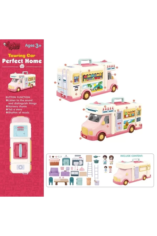 G0021 Sesli Aksesuarlı Açılıp-katlanabilir Karavan