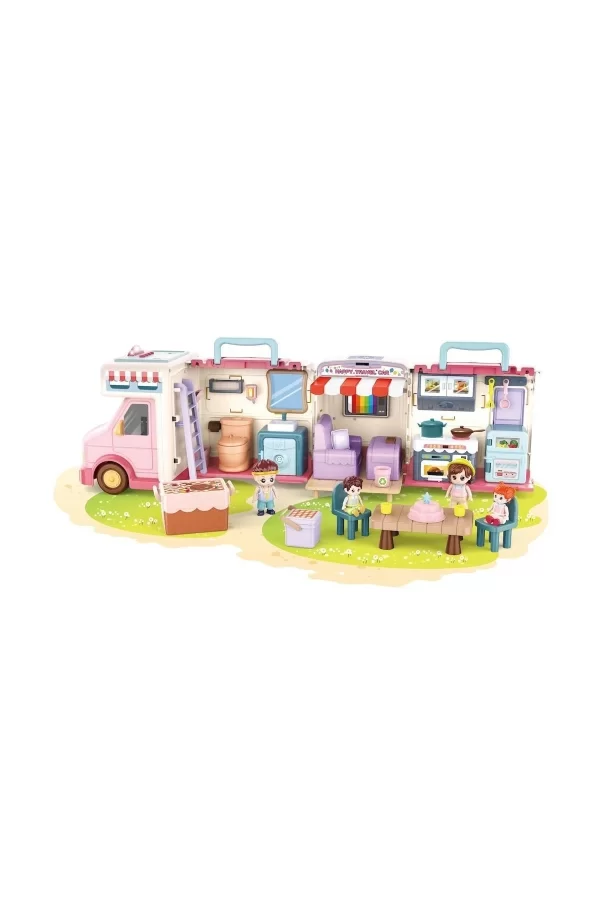 G0021 Sesli Aksesuarlı Açılıp-katlanabilir Karavan