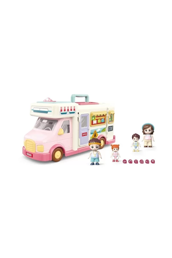 G0021 Sesli Aksesuarlı Açılıp-katlanabilir Karavan