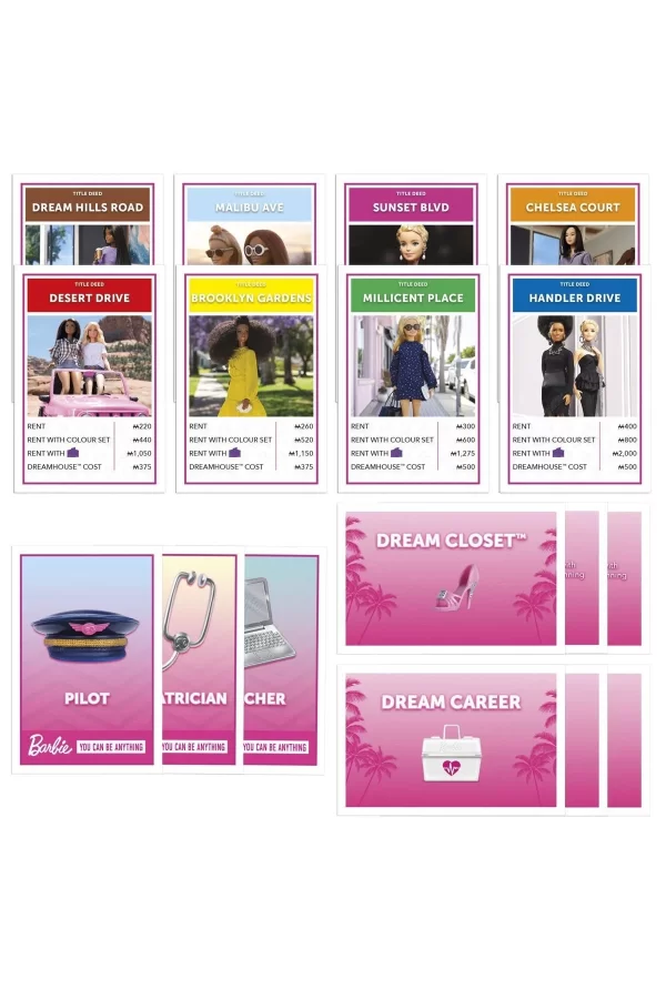 G0038 Monopoly Barbie