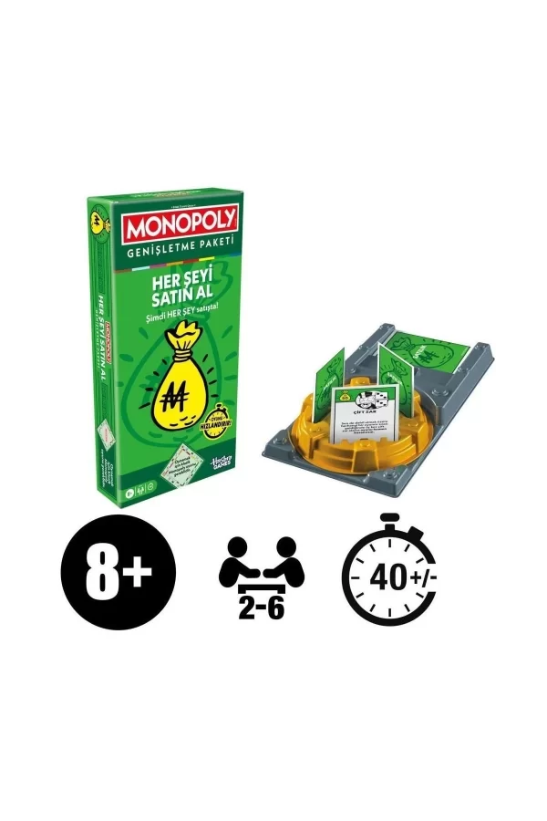 G0720 Monopoly Her Şeyi Al - Genişletme Paketi
