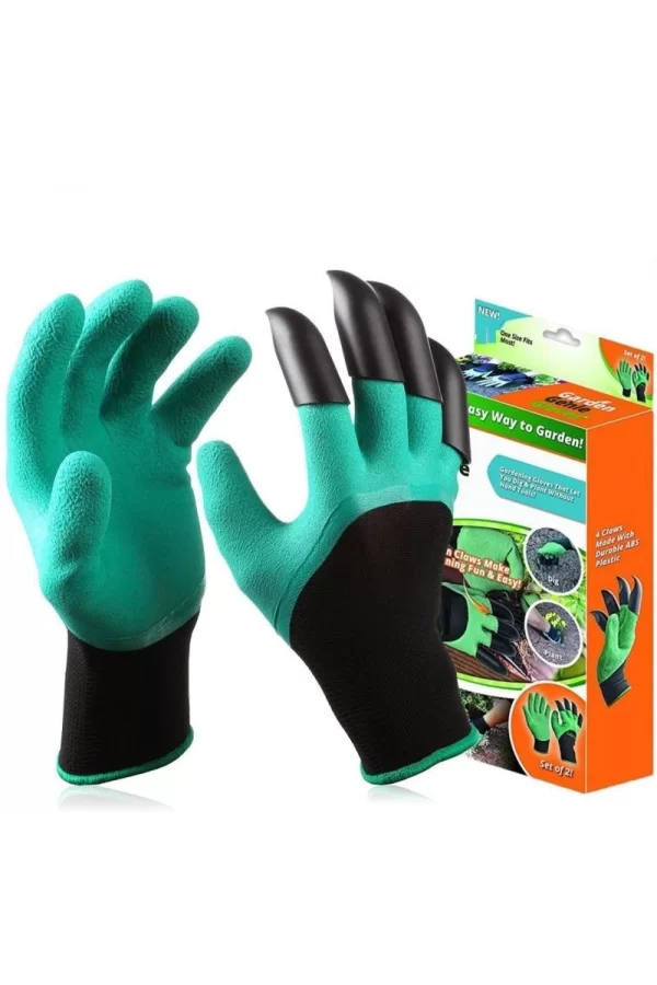 Garden Genie Gloves Toprak Kazma Bahçe Eldiveni