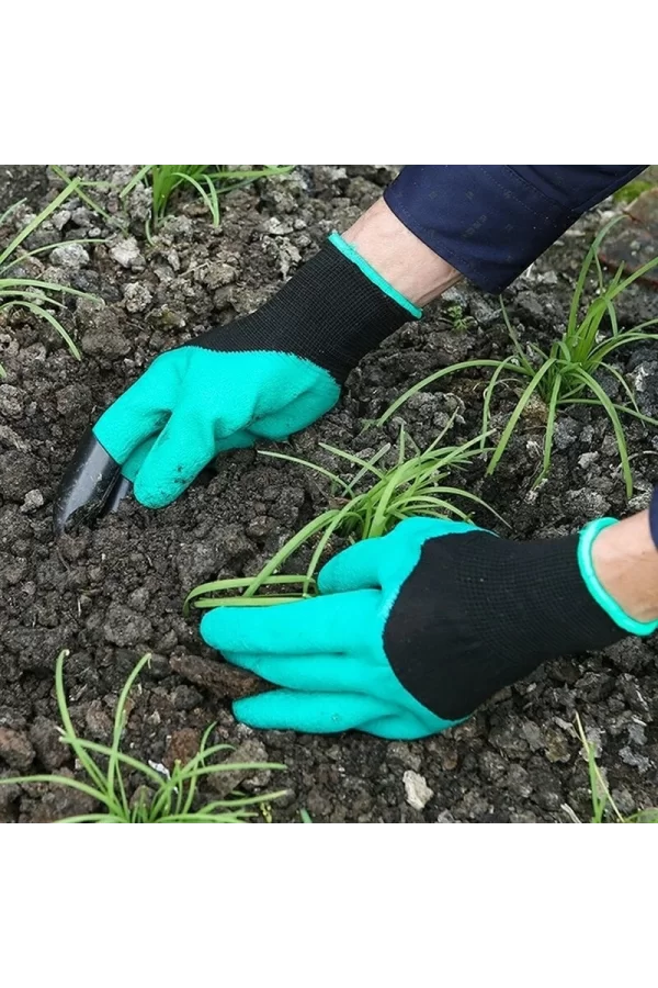Garden Genie Gloves Toprak Kazma Bahçe Eldiveni