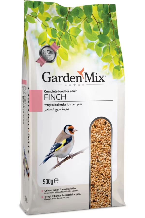 Gardenmix Platin Hint Bülbülü Finch Yemi 500 gr