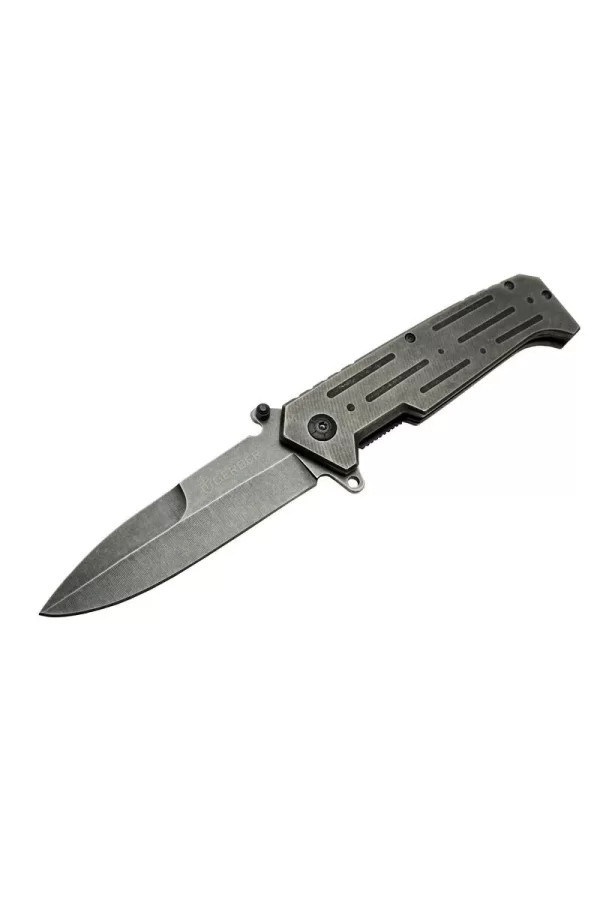 Gb B033a Eskitme Kamp Çakı 22 Cm - Metal Sap, Otomatik