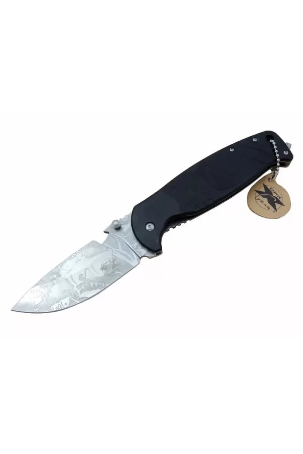 Gear Hst-1238 Desenli Outdoor Çakı 23,5 Cm - Açacaklı, Cam Kırma Perçinli, Kılıflı