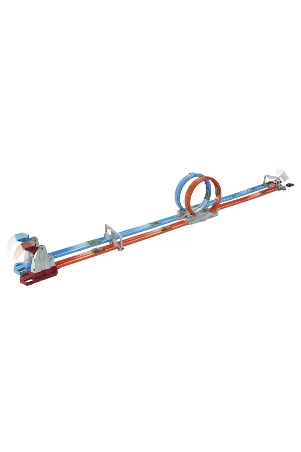 Gfh85 Hot Wheels Çift Çemberde Depar Pist Seti