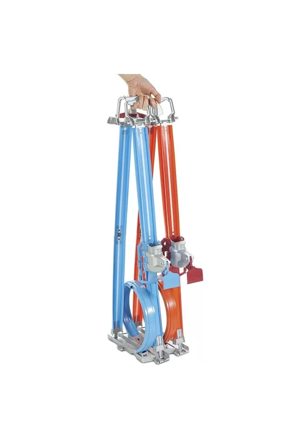 Gfh85 Hot Wheels Çift Çemberde Depar Pist Seti