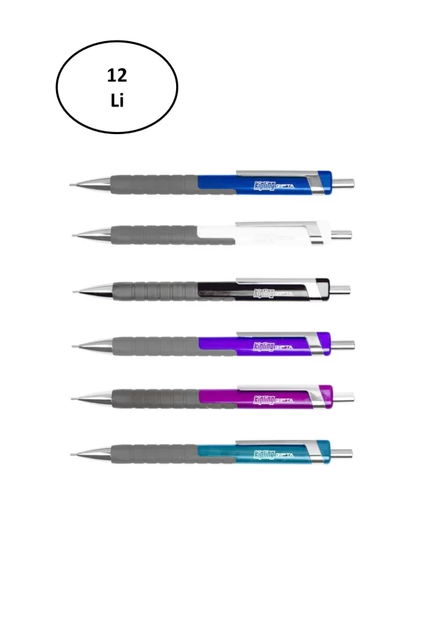 Gıpta Versatil Uçlu Kalem Kipling 0.7 mm Mor 12li