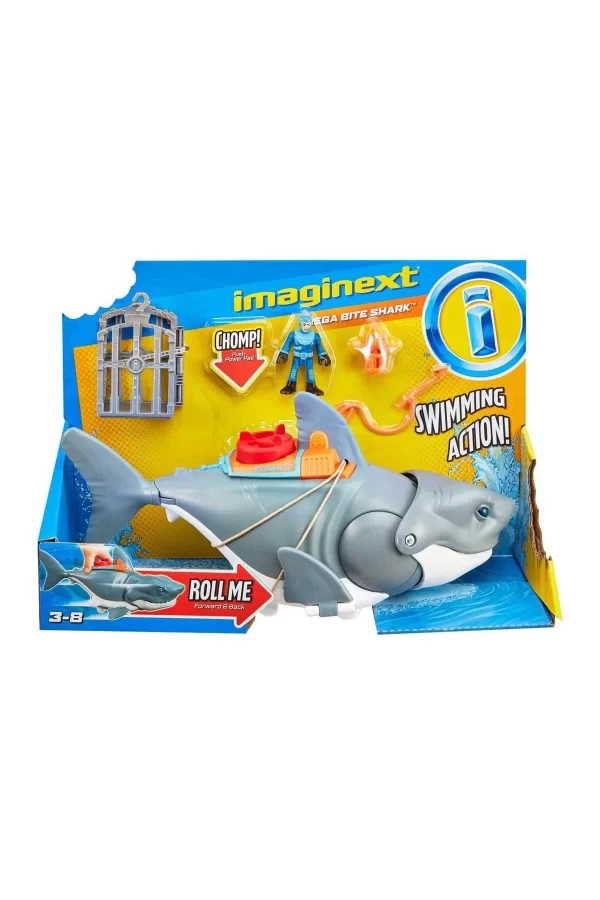 Gkg77 Imaginext - Çılgın Köpekbalığı Oyun Seti