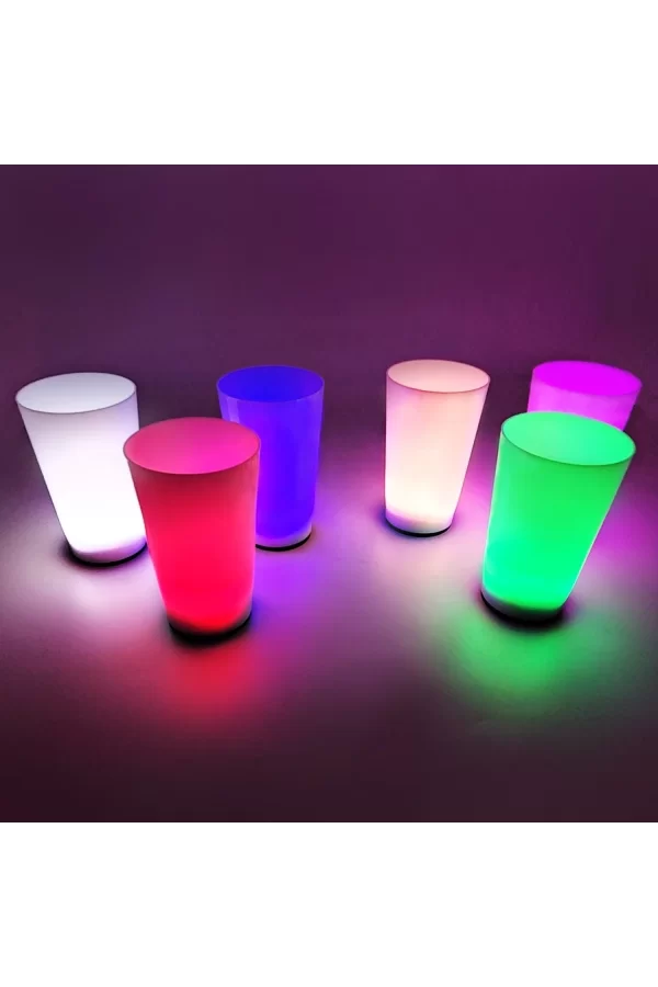 Glow Partisi Bardakları 6 Renk 6 Adet