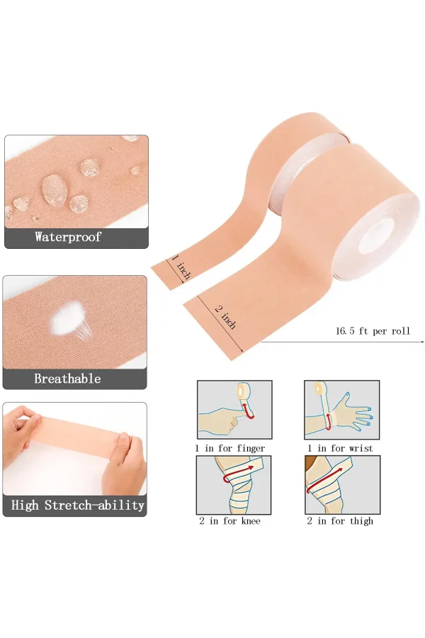 Göğüs Dikleştirme Bandı S Beden 2.5 Cm.