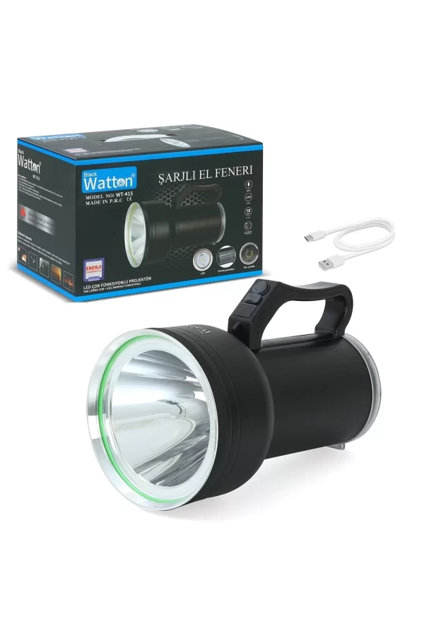 Gt Led Taşınabilir Güneş Solar Ledli Fener  Wt-415