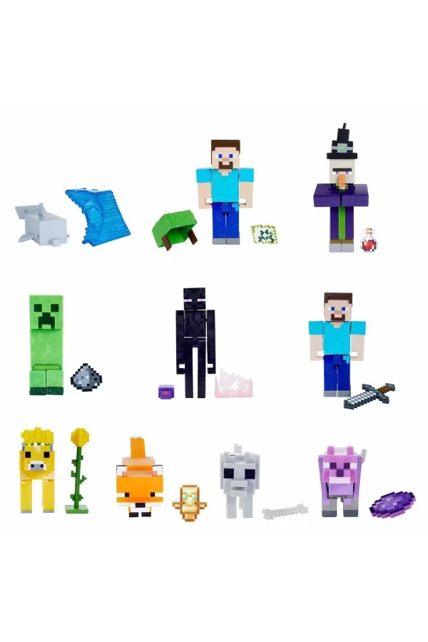 Gtp08 Minecraft Aksesuarlı Figürler