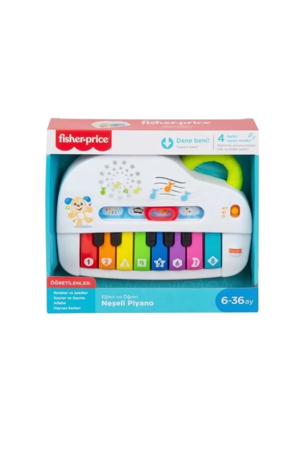 Gtw20 Fisher Price® Neşeli Piyano / Türkçe / Eğlen Ve Öğren