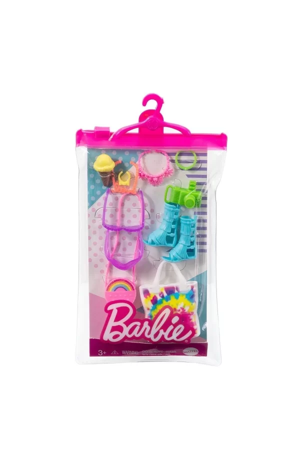 Gwd98 Barbienin Moda Aksesuarları Paketleri / Asorti Seçilemez.