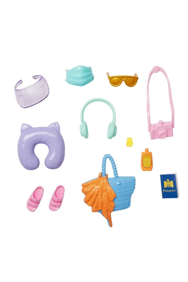 Gwd98 Barbienin Moda Aksesuarları Paketleri / Asorti Seçilemez.