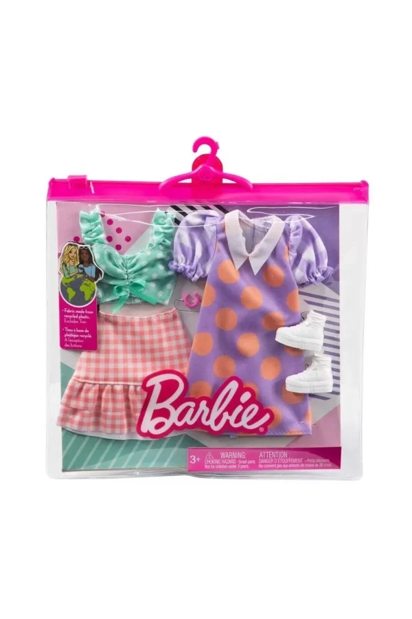 Gwf04 Barbienin Kıyafet Koleksiyonu 2li Paketler / +3 Yaş