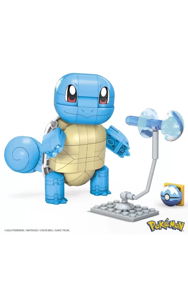 Gyh00 Mega™ Pokémon™ Squirtle - Yap Ve Oyna Figürler 199 Parça +7 Yaş