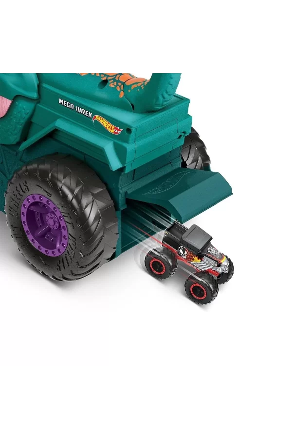 Gyl13 Monster Trucks Araba Yiyen Mega Wrex, Hot Wheels Monster Trucks