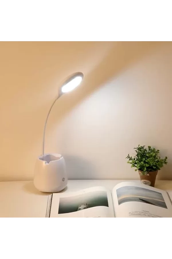 Halka LED USB Şarjlı Masa Lambası