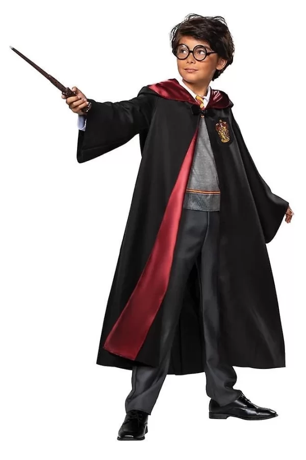 Harry Potter Gryffindor Cübbe Çocuk Boy - Harry Potter Kostümü 5-6 Yaş