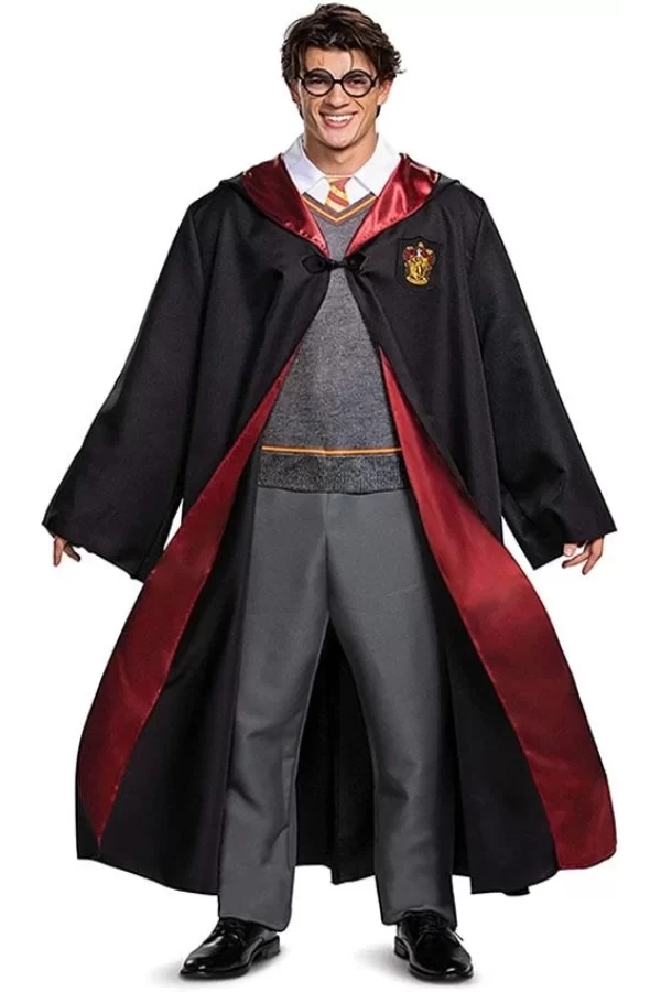 Harry Potter Gryffindor Cübbe Çocuk Boy - Harry Potter Kostümü 5-6 Yaş