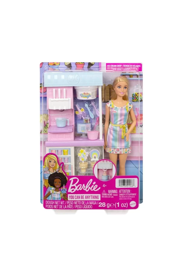 Hcn46 Barbie Dondurma Dükkanı Oyun Seti, Barbie Ben Büyüyünce