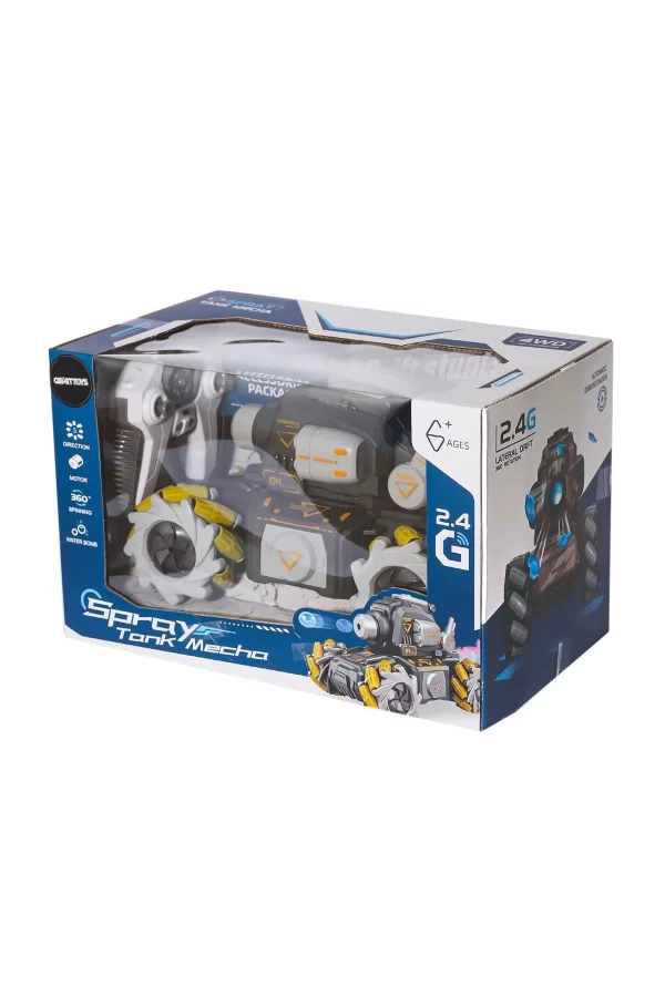 Hd3400 Kumandalı Drift Yapan Su Atan Tank Mecha -gepettoys