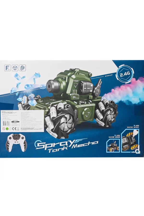 Hd3400 Kumandalı Drift Yapan Su Atan Tank Mecha -gepettoys