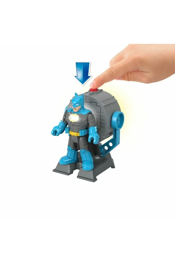Hfd47 Imaginext, Bat-tech Bat-signal Figür Seti, Dc Super Friends