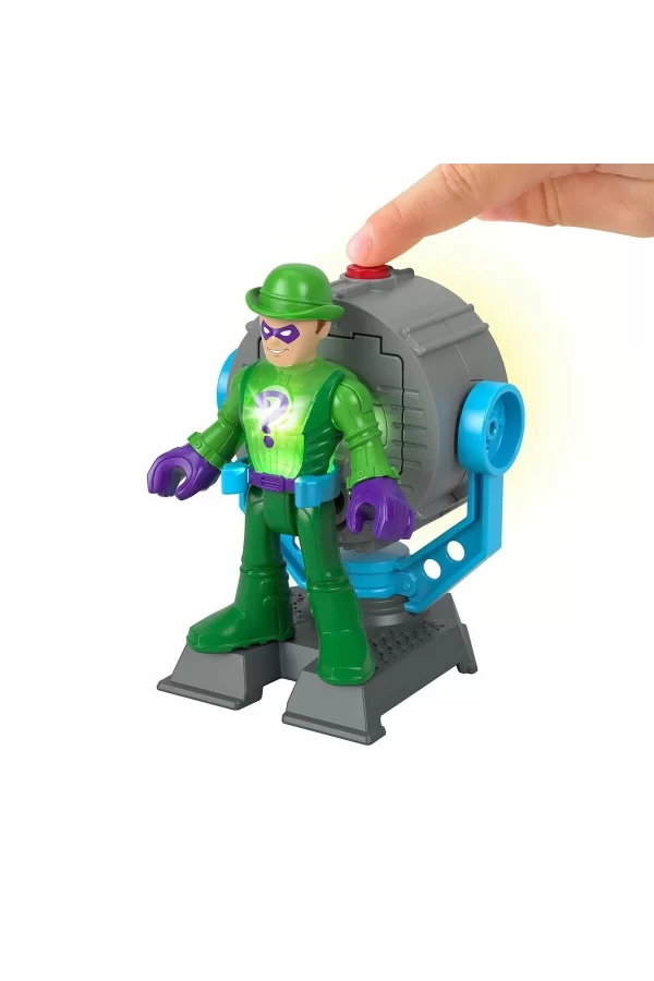 Hfd47 Imaginext, Bat-tech Bat-signal Figür Seti, Dc Super Friends