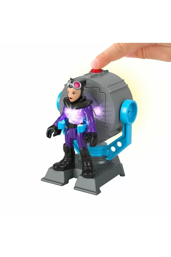 Hfd47 Imaginext, Bat-tech Bat-signal Figür Seti, Dc Super Friends