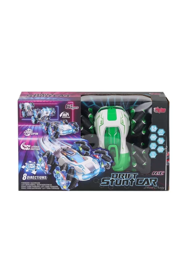 Hg4-33 Kumandalı Müzikli Işıklı Drift Stuntu Akrobat Araba -vardem